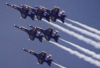he Blue Angels flew overhead during our October 12 outreach