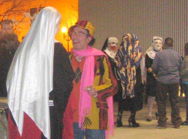 “Sisters of Perpetual Indulgence” passed by our Metreon outreach.